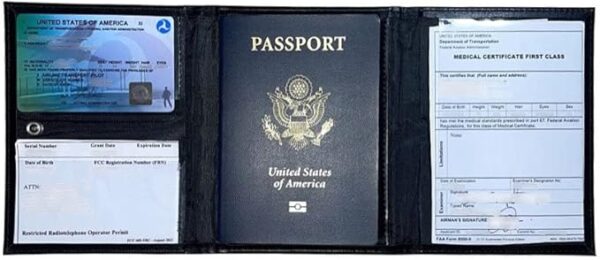 Pilot Wallet Passport Holder - Image 3