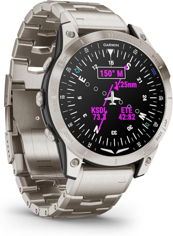 Garmin D2™ Mach 1, Touchscreen Aviator Smartwatch - Image 5