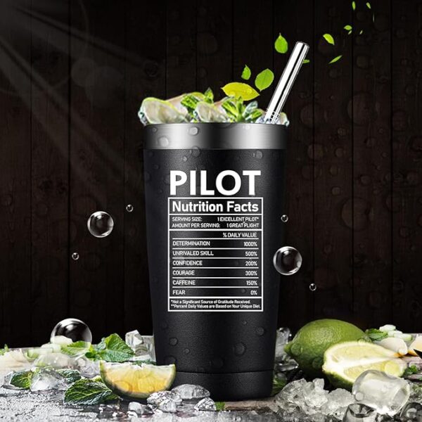 Pilot Tumbler. Eat, Sleep Fly - Image 2