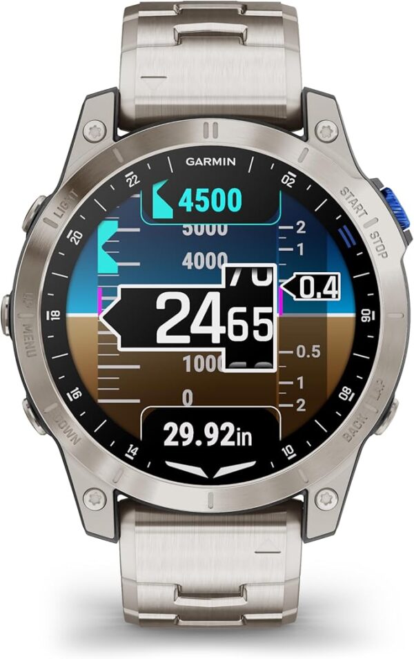 Garmin D2™ Mach 1, Touchscreen Aviator Smartwatch - Image 2