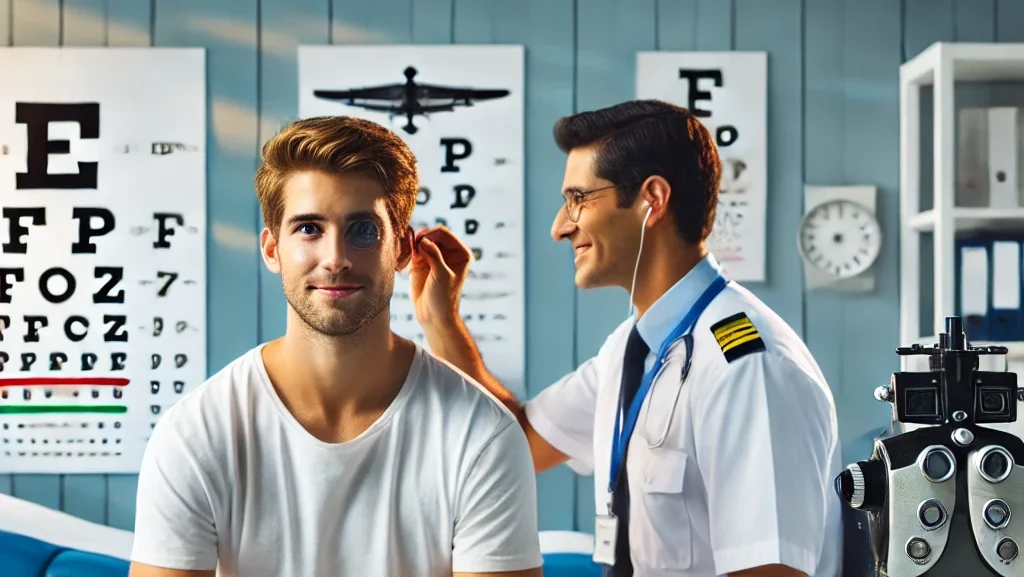 a pilot taking the Second Class Medical Certificate