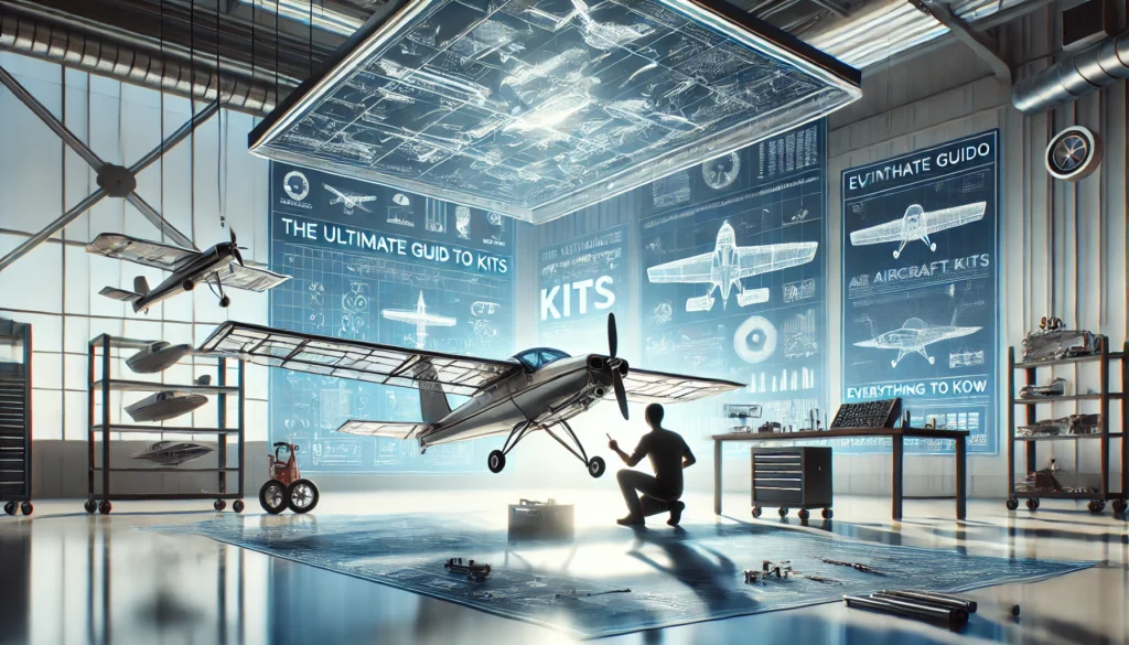 aircraft kits being assembled