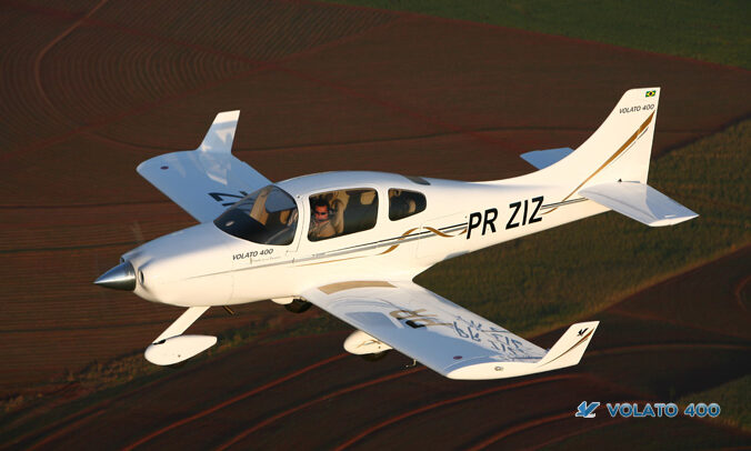 Veloce 400 flying